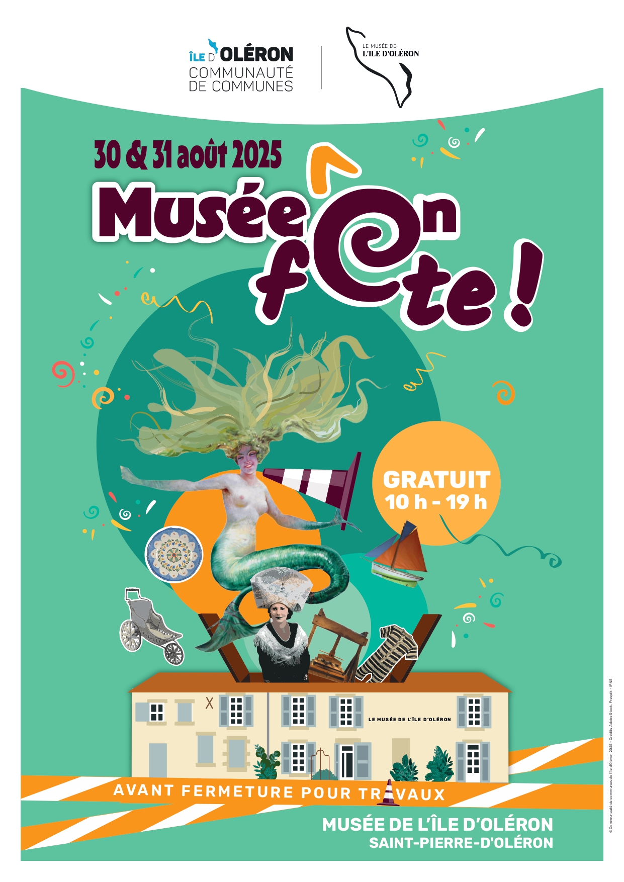 Musée en fête – 30 et 31 août –